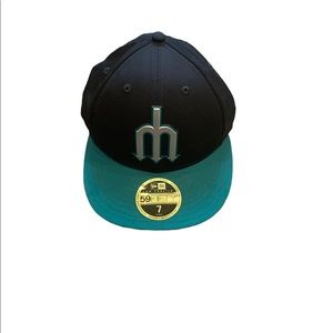 Seattle Mariners New Era Low Profile Fitted Hat Cap